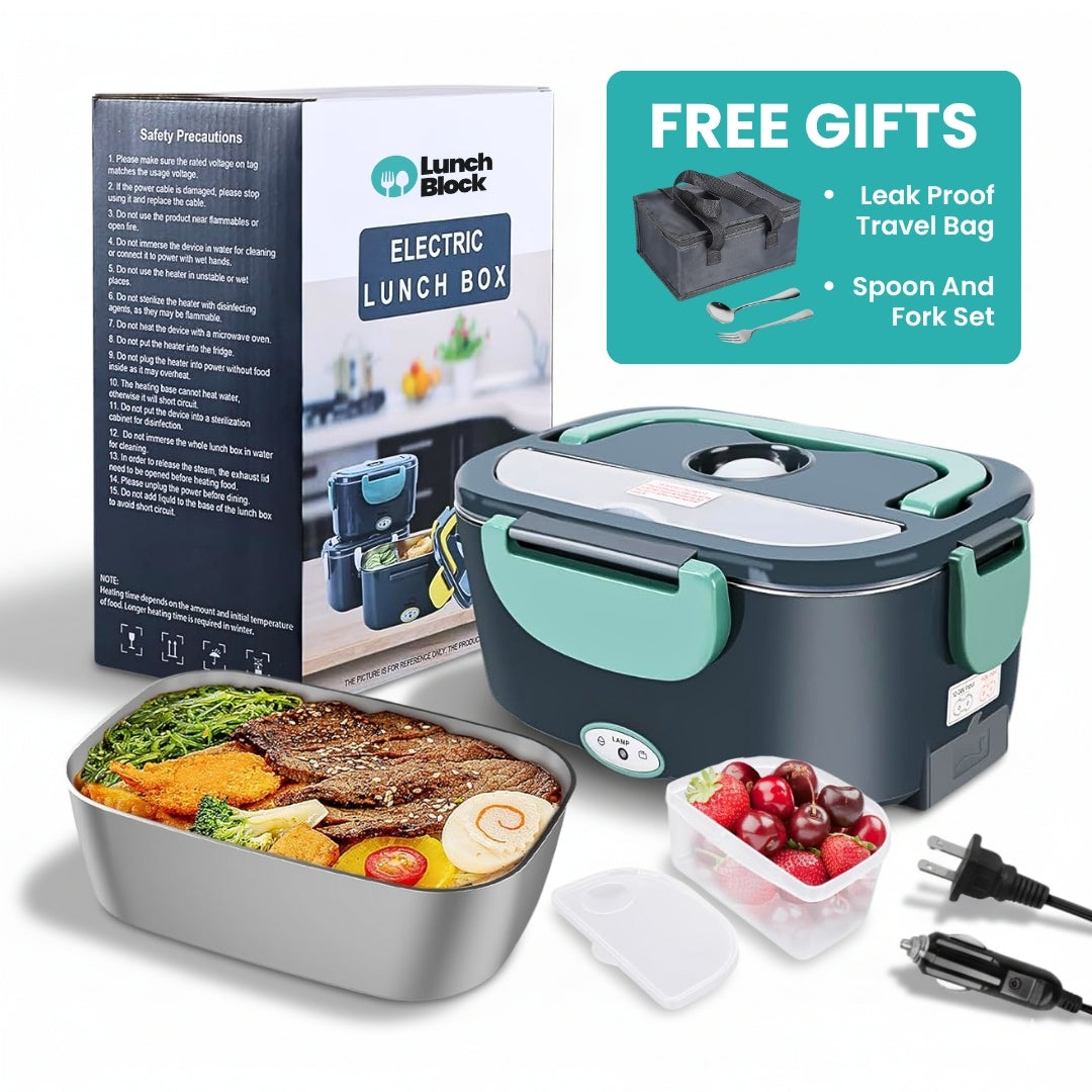 LunchBlock™ Electric Lunch Box