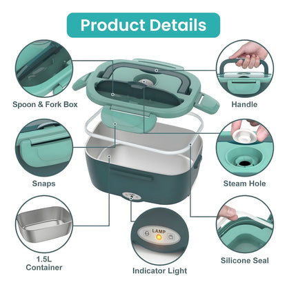 LunchBlock™ Electric Lunch Box